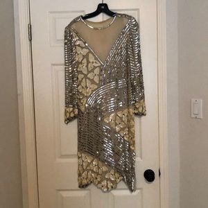 Vintage Couture beaded dress